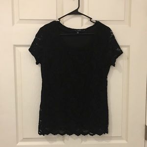 🌟Chadwick’s black lace blouse. Size M